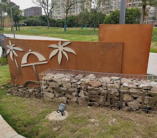 涉县锈钢板挡土墙