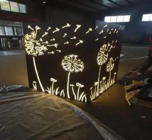 涉县耐候钢灯箱