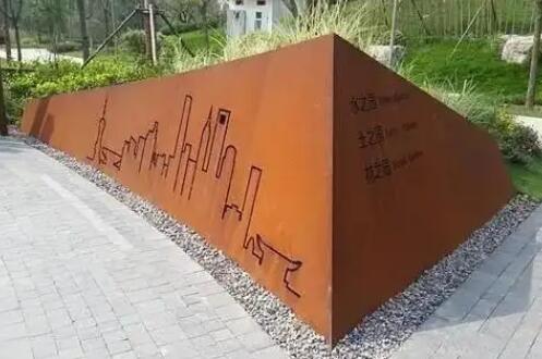 涉县耐候钢挡土墙